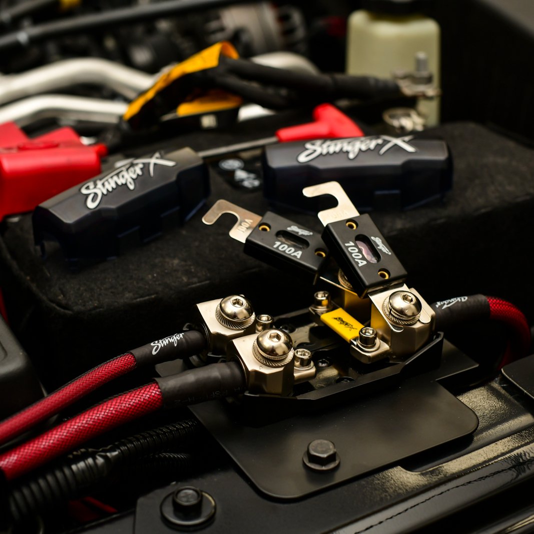 Jeep Wrangler JK/JL (2007-2022)/Gladiator JT (2020-2023) 4GA & 8GA Amplifier Wiring Kit