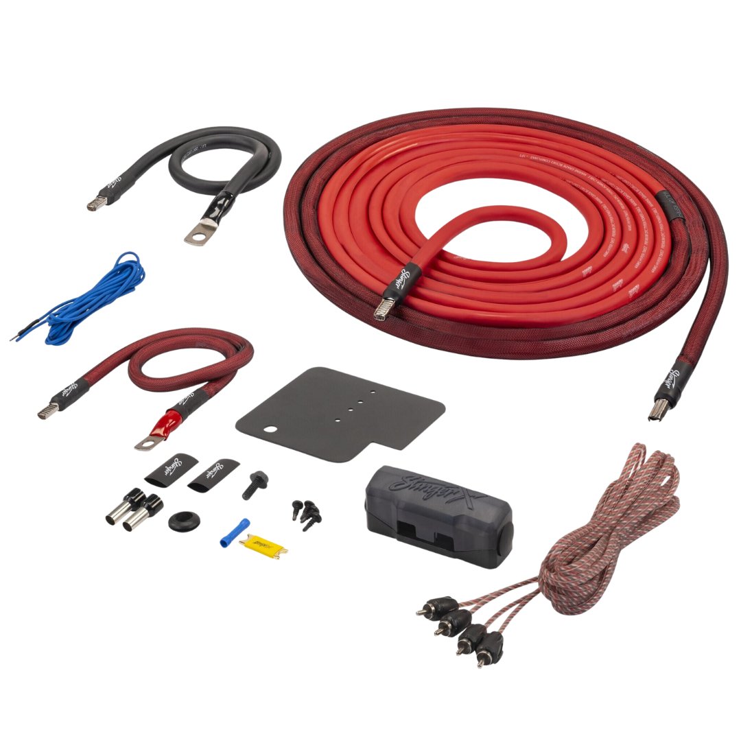Jeep Wrangler JK/JL (2007-2022)/Gladiator JT (2020-2023) 4GA & 8GA Amplifier Wiring Kit