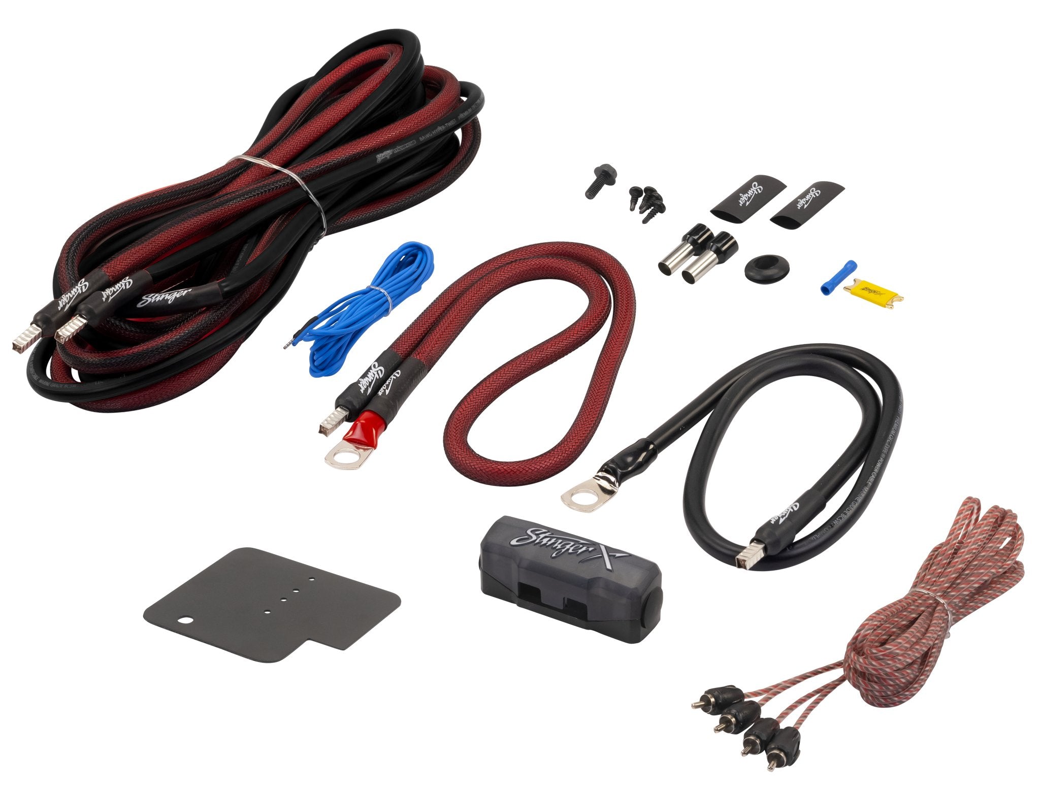 Jeep Wrangler JL Unlimited 12" 400 Watt (RMS) Swing Gate Loaded Subwoofer Enclosure with Amplifier & Complete Wiring Kit