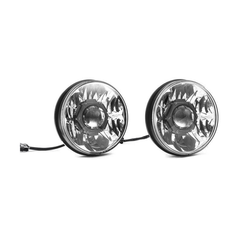 KC HiLiTES 07-18 Jeep JK (Not for Rubicon/Sahara) 7in. Gravity LED Pro DOT Headlight (Pair Pack Sys)