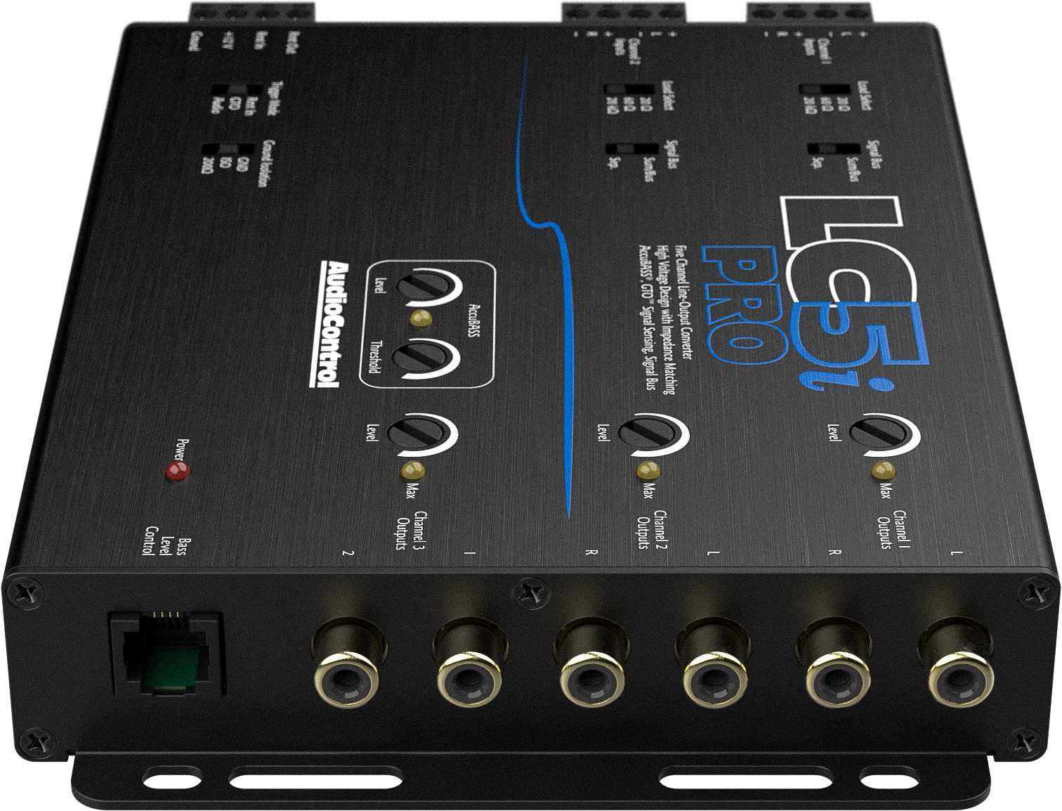 AudioControl LC5i PRO 5-Channel Line Output Converter with AccuBass