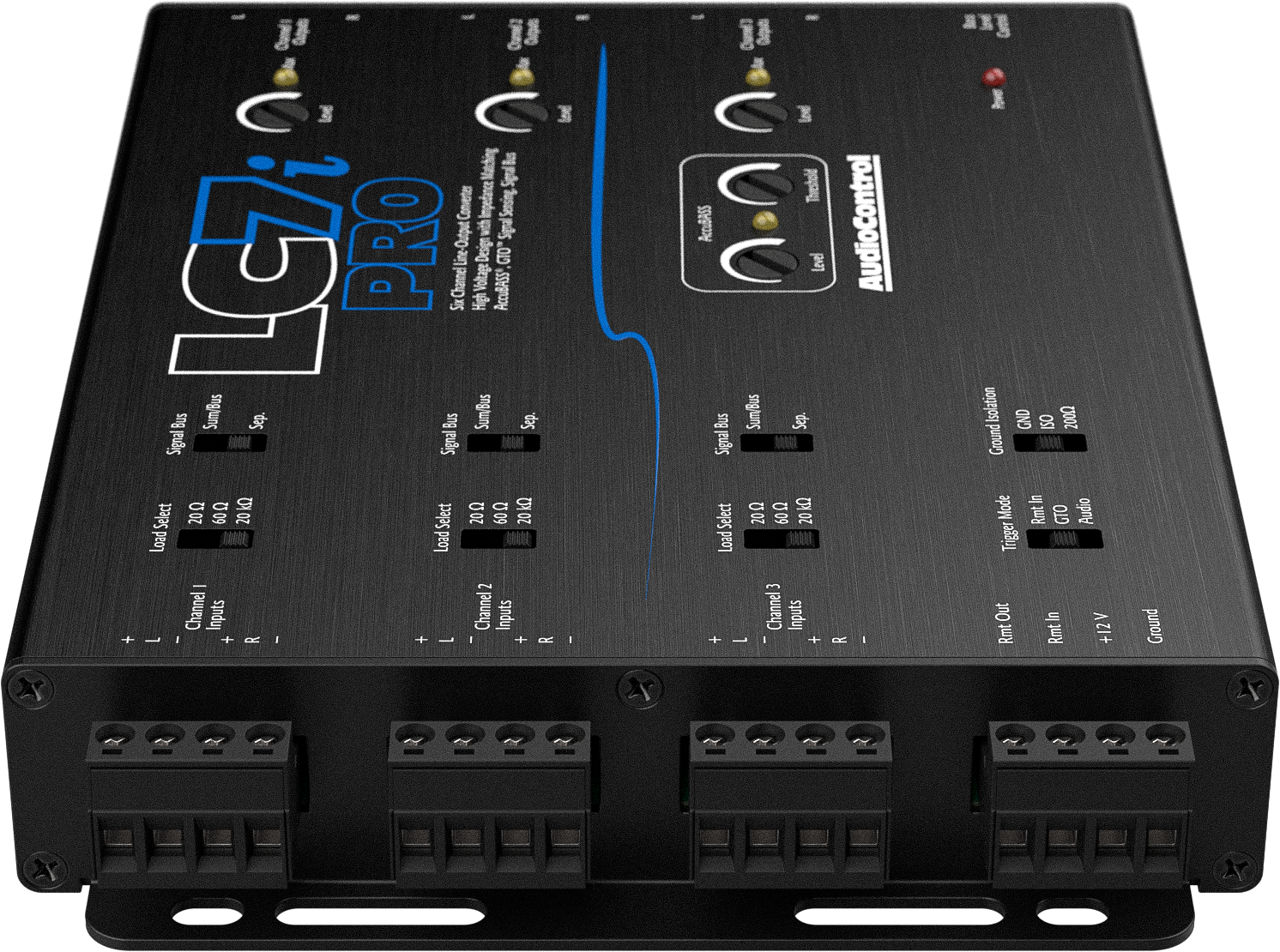 AudioControl LC7i PRO 6-Channel Line Output Converter with AccuBass