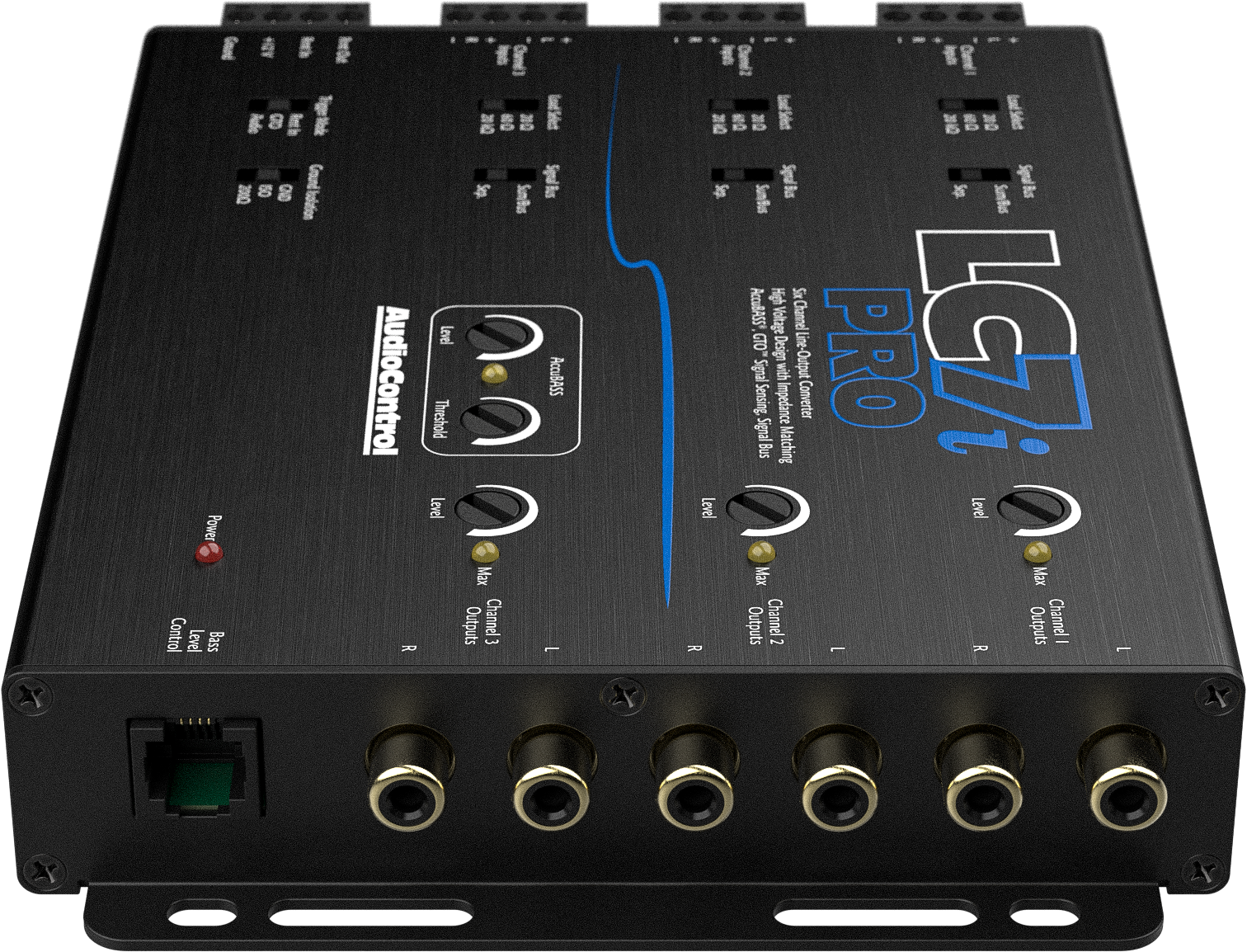 AudioControl LC7i PRO 6-Channel Line Output Converter with AccuBass