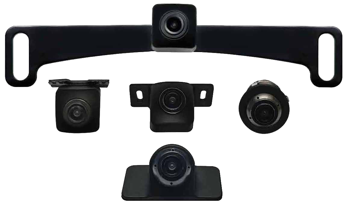 Multi-Configurable AHD/CVBS Universal Camera Kit (Front, Side, or Reverse)