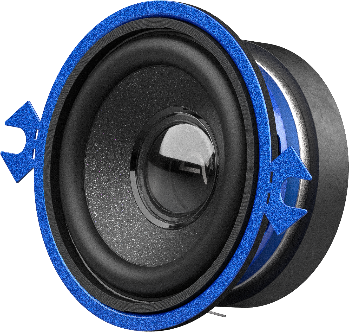 AudioControl PNW Series 2.75" 25 Watt (RMS) Component Midrange Speakers (Pair)