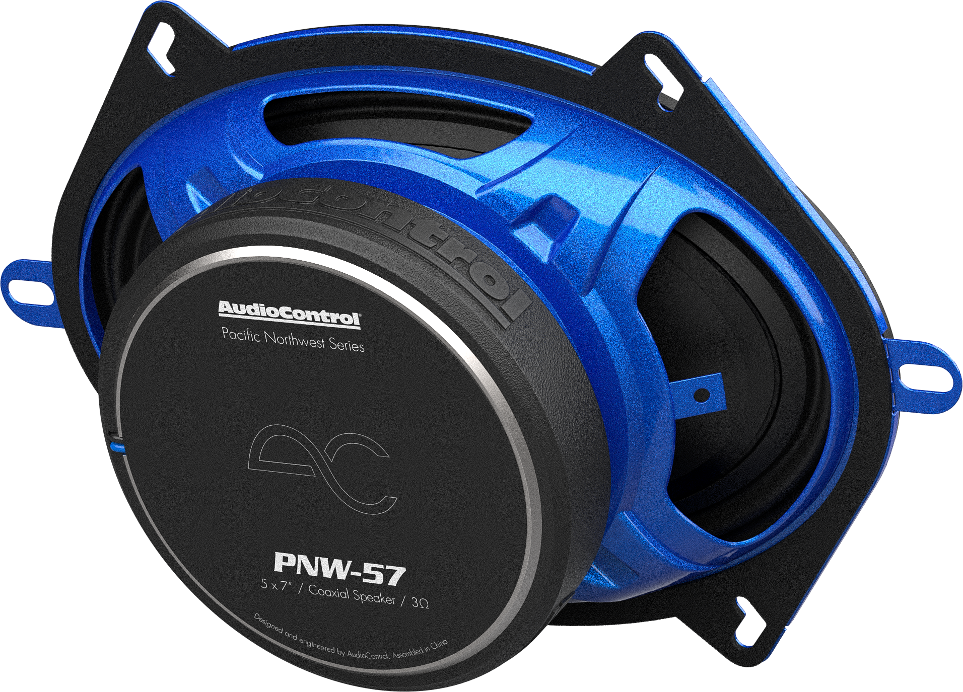 AudioControl PNW Series Car Speakers, 5x7" Coaxial High-Fidelity, 75 Watt RMS/100 Watt Max, 3 Ohm (Pair)