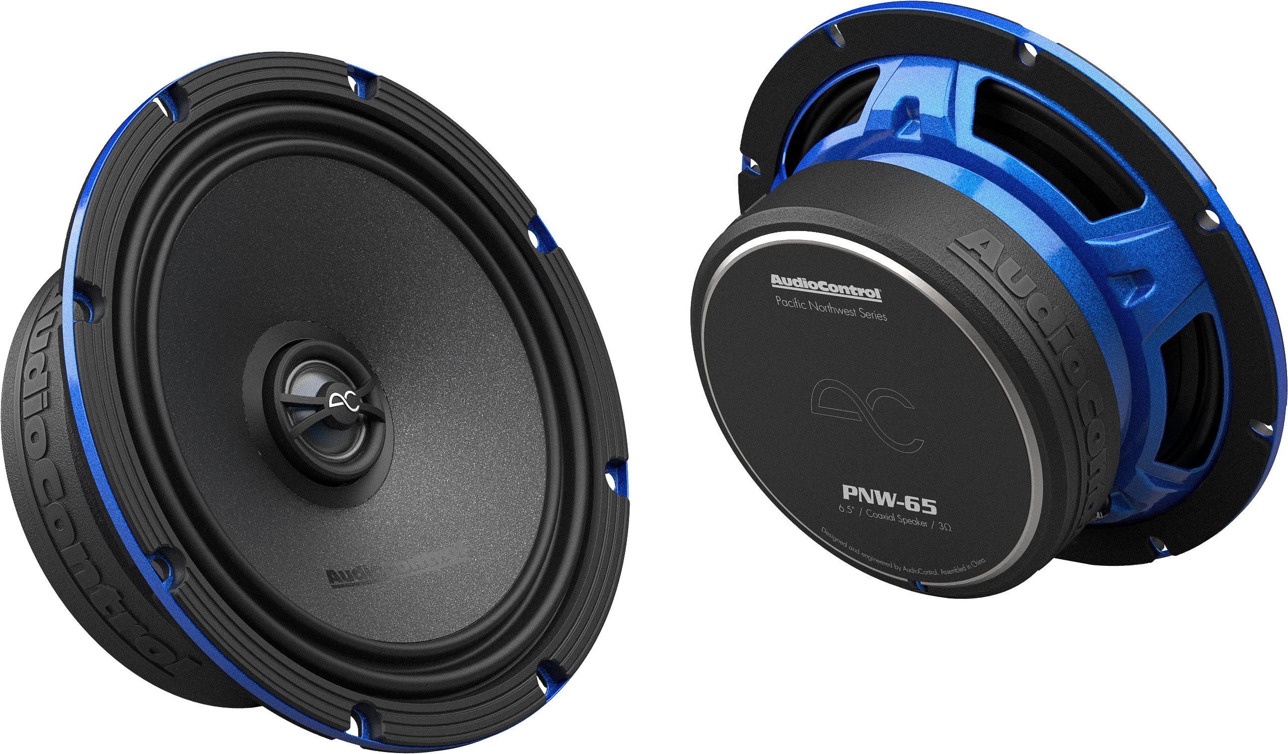 AudioControl PNW Series 6.5" 75 Watt (RMS) High-Fidelity Coaxial Speakers (Pair)