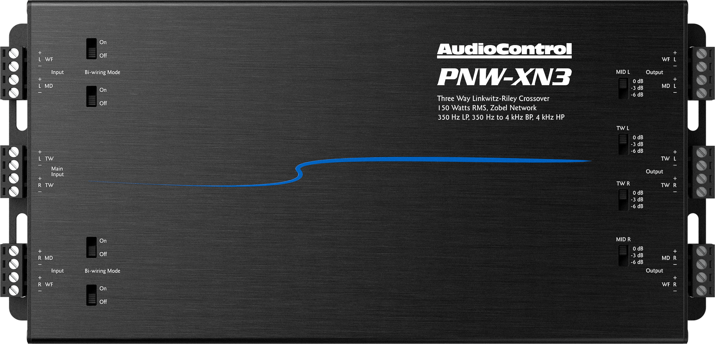 AudioControl PNW Series 3-Way Crossover Network