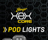 pod lights features overview hexcore