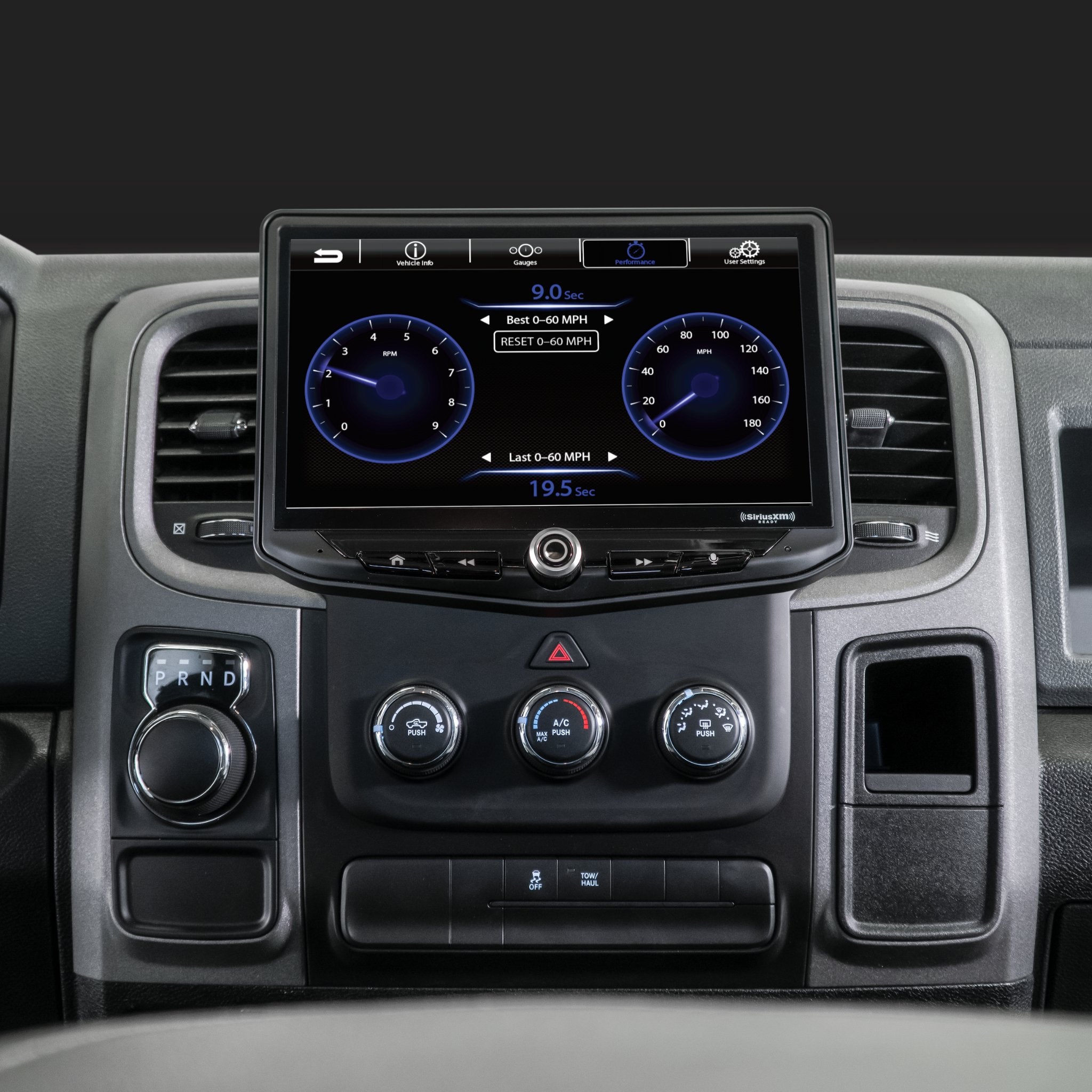 RAM Truck (2013-2018) HEIGH10 10" Radio Fully Integrated Kit | Displays Vehicle Information