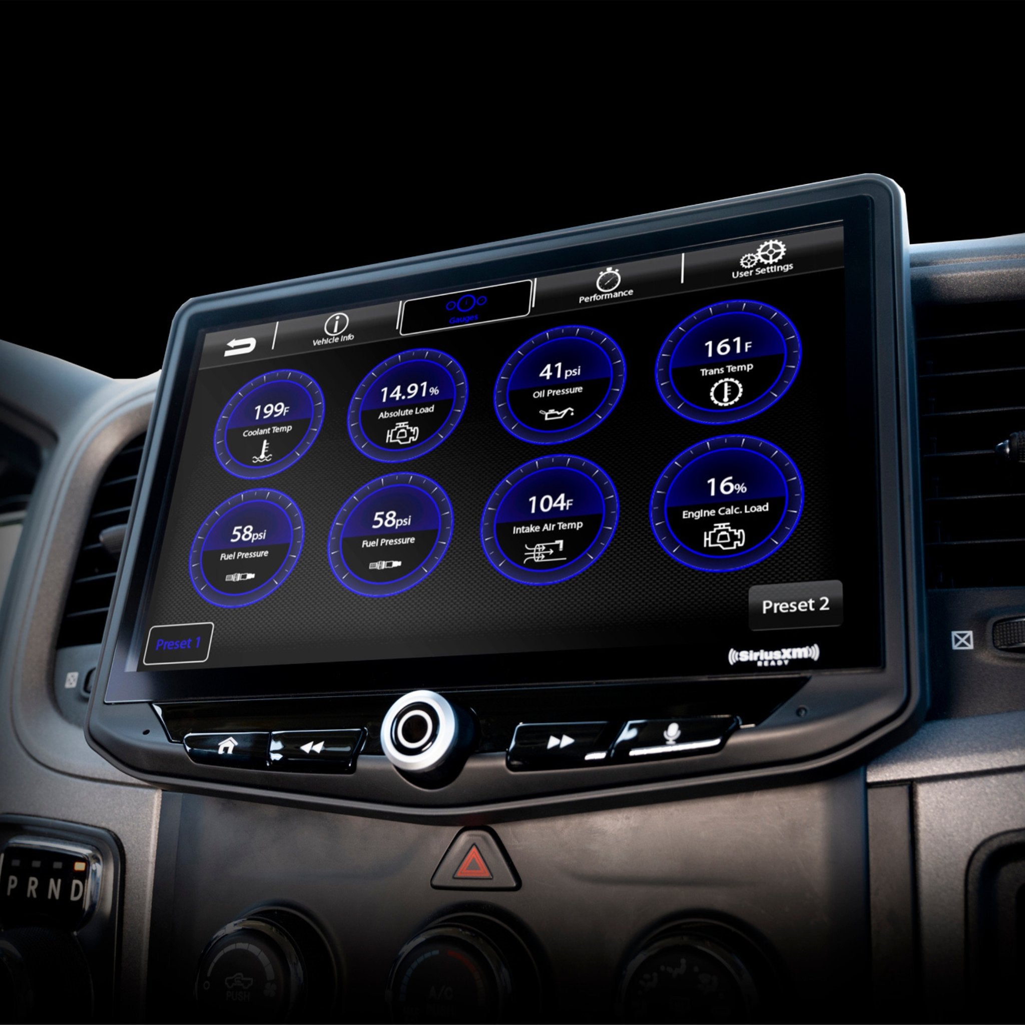 RAM Truck (2013-2018) HEIGH10 10" Radio Fully Integrated Kit | Displays Vehicle Information