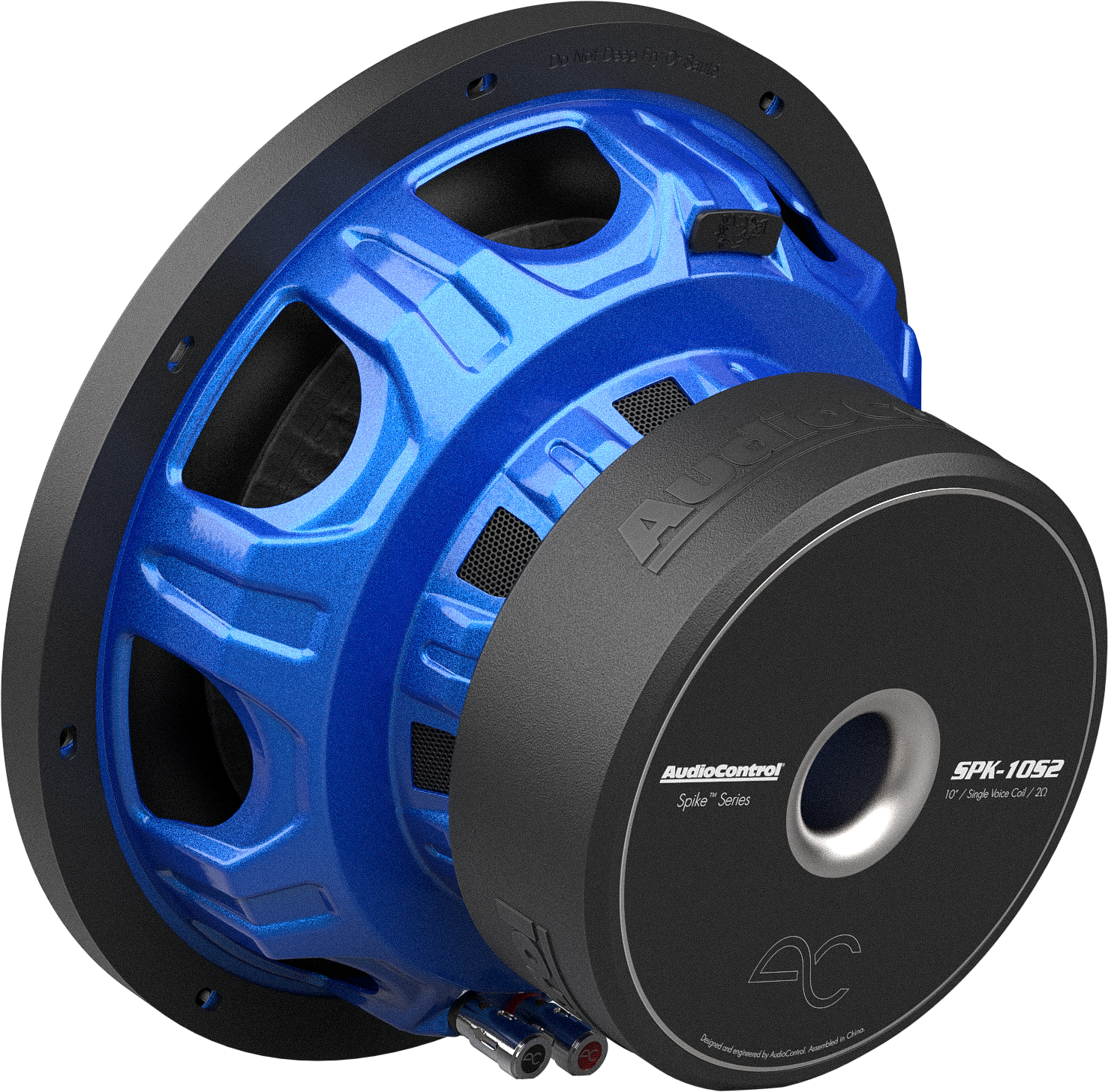 AudioControl Spike Series 10" 500 Watt (RMS) Single High-Performance Subwoofer | 2-OHM or 4-OHM (500 Watt RMS/700 Watt Max)
