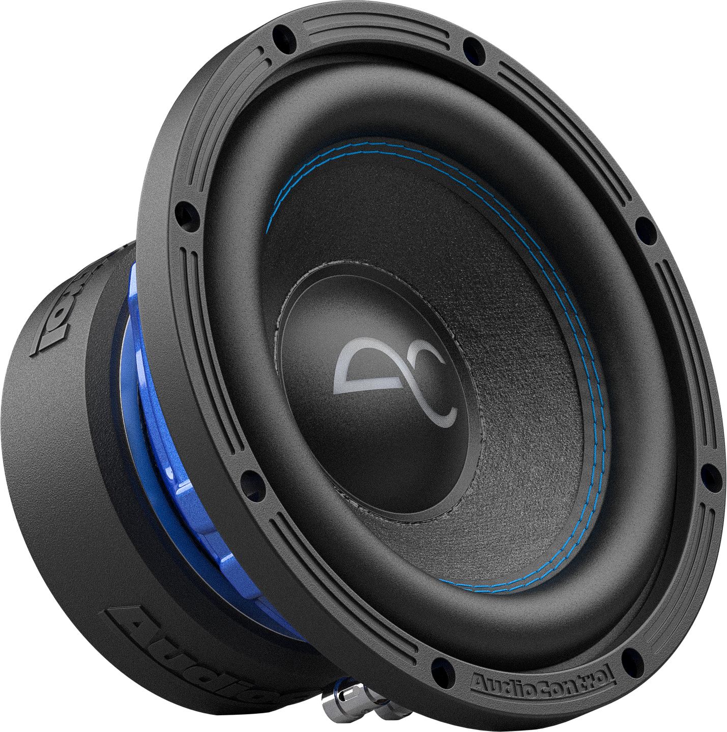 AudioControl Spike Series 8" 350 Watt (RMS) Single High-Performance Subwoofer | 2-OHM or 4-OHM (350 Watt RMS/500 Watt Max)