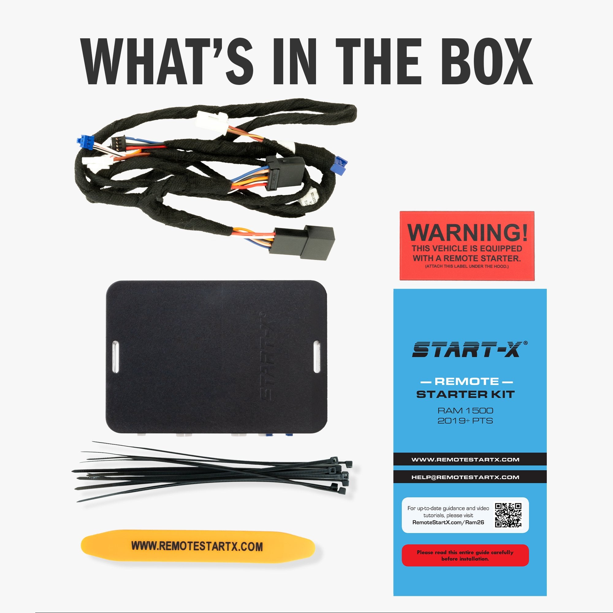 Start - X Plug N Play Remote Starter Kit for Tundra (2020 - 2021) / Push to Start