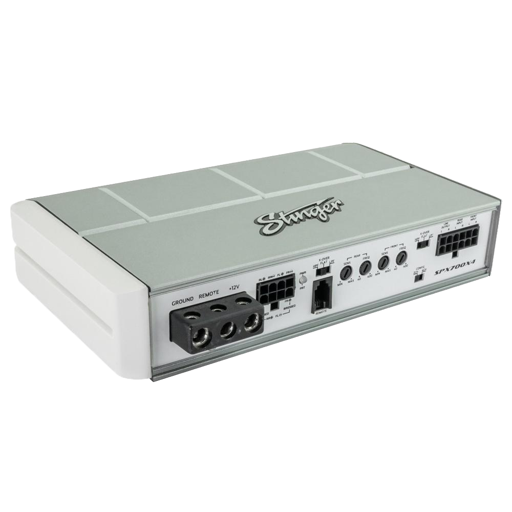Stinger Marine & Power Sports Micro 4-Channel 700 Watt Amplifier