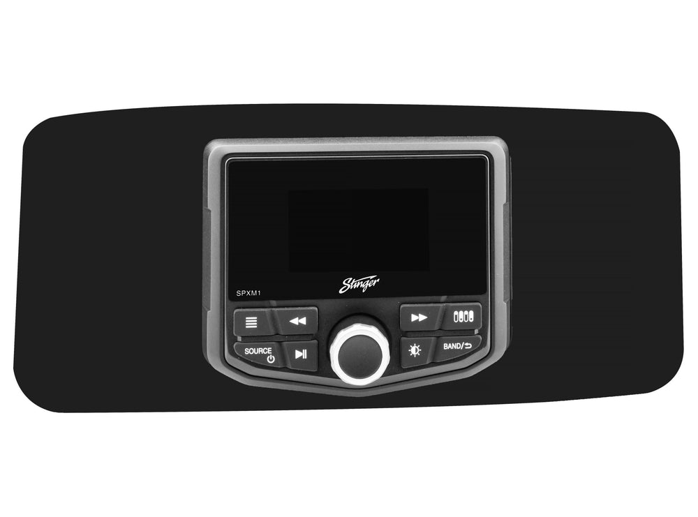 Stinger Universal Marine 3" Radio Dash Kit (White or Black)