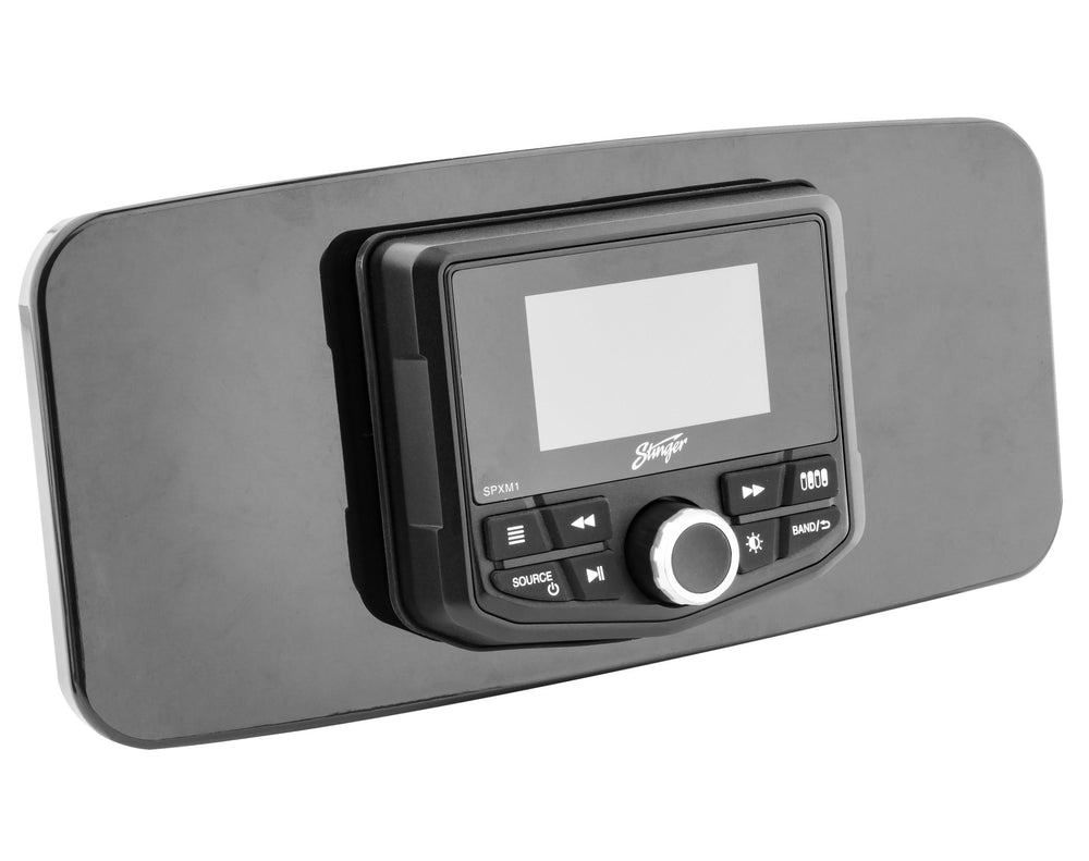 Stinger Universal Marine 3" Radio Dash Kit (White or Black)