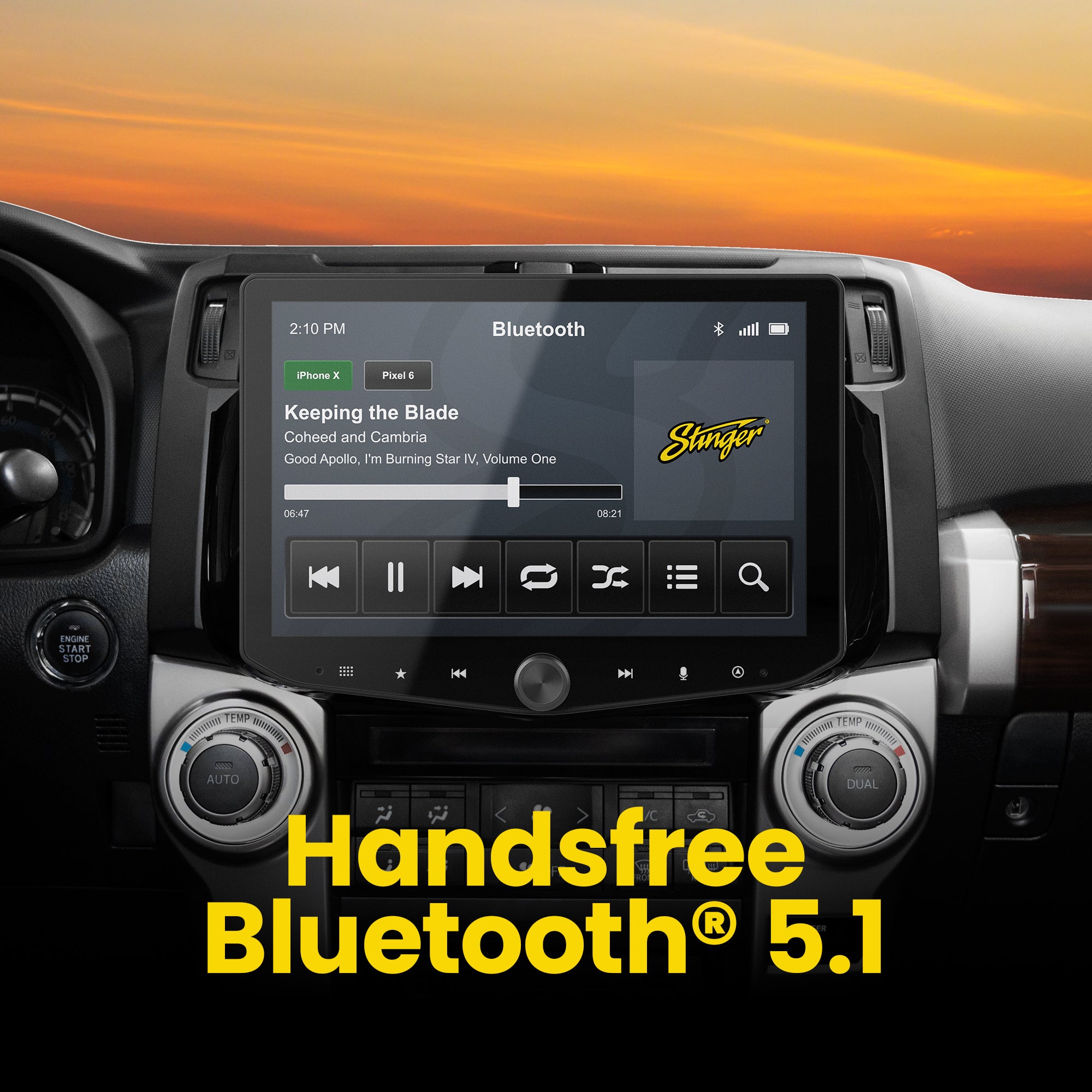 Toyota 4Runner (2010 - 2024) HORIZON10 10" Plug - and - Play Radio Kit