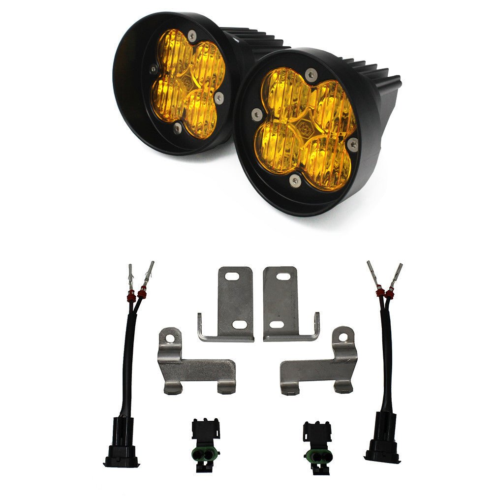 Toyota Tacoma (2012+)/Tundra (2014-2021)/4Runner (2010+) Squadron Sport LED Fog Light Kit (Amber)