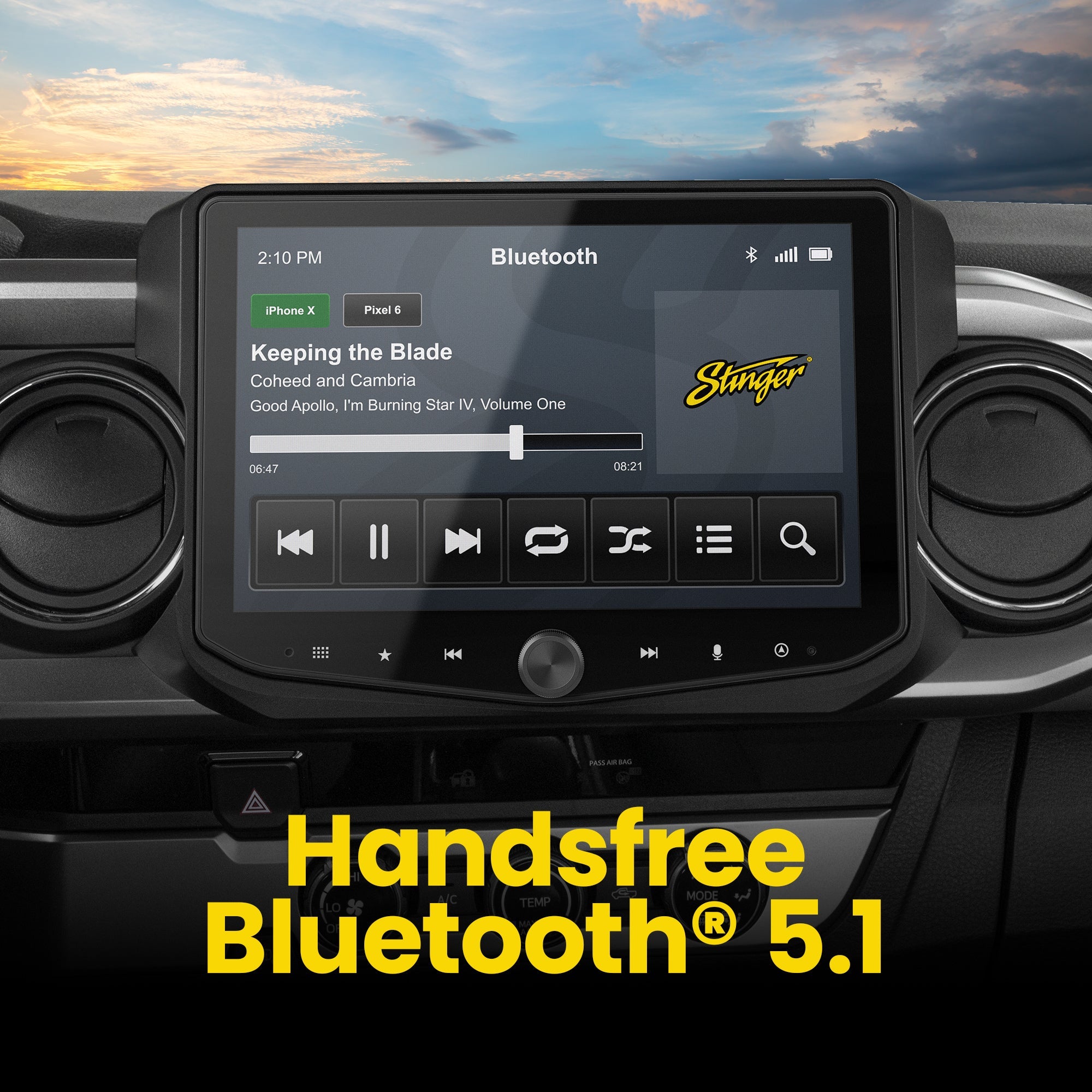 Toyota Tacoma (2016 - 2023) HORIZON10 10" Plug - and - Play Radio Kit