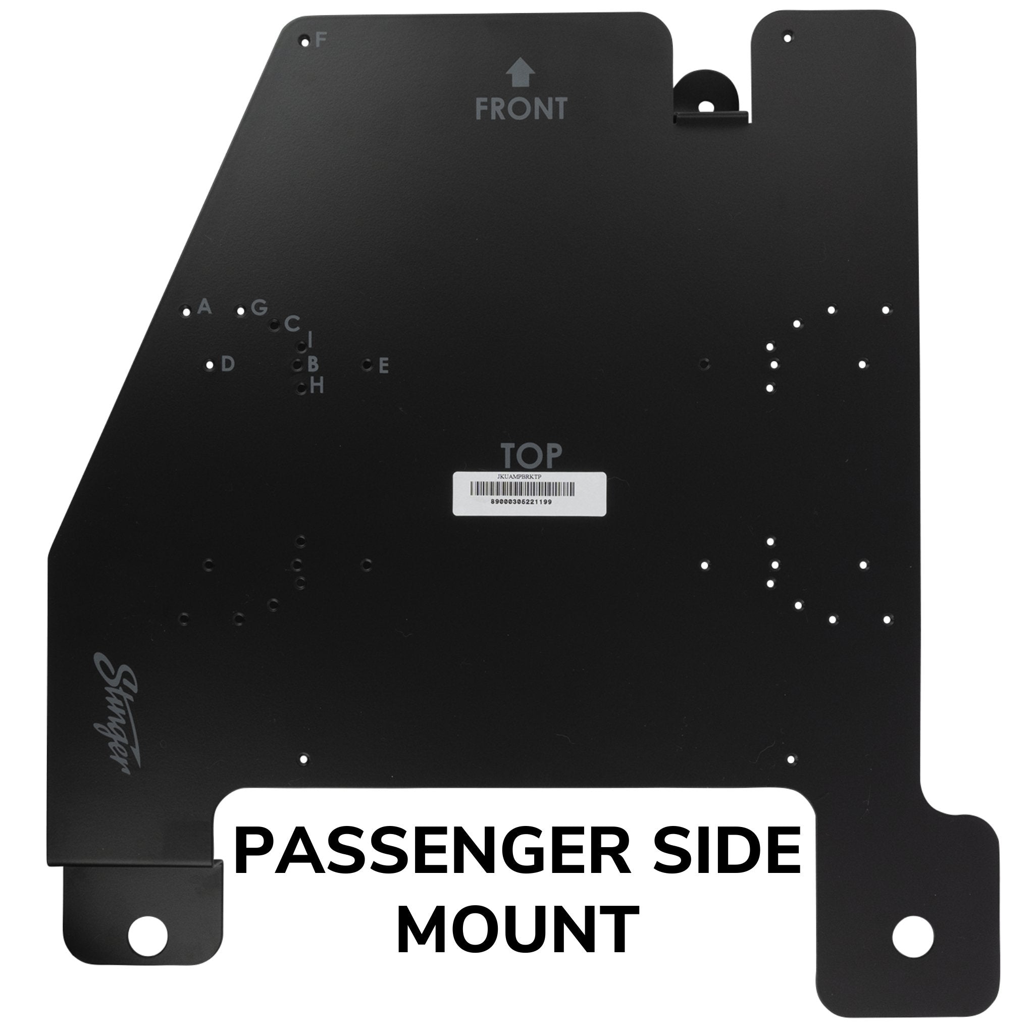 Under Seat Amplifier Mounting Bracket for Jeep Wrangler JK Unlimited (2011-2018)