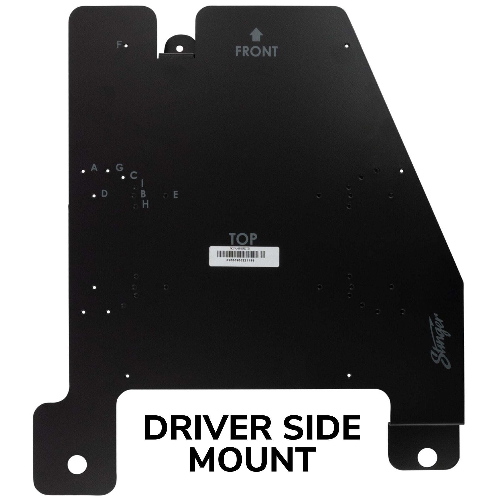 Under Seat Amplifier Mounting Bracket for Jeep Wrangler JK Unlimited (2011-2018)