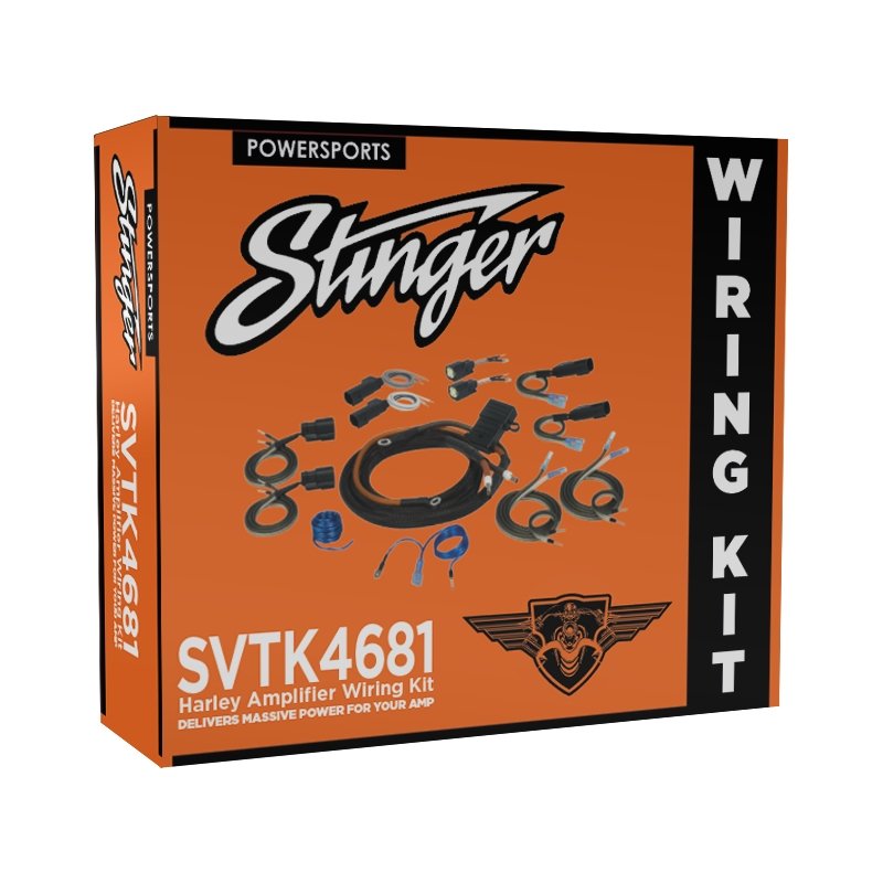 HARLEY-DAVIDSON 2/4 CHANNEL UNIVERSAL AMPLIFIER WIRING KIT